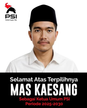 Kaesang Pangarep. (Instagram PSI)